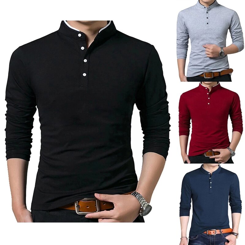 Men's T-shirt 2021 New Patchwork Fashion Clothing Zipper T-shirt Summer Casual Pullover Men's T-shirt
