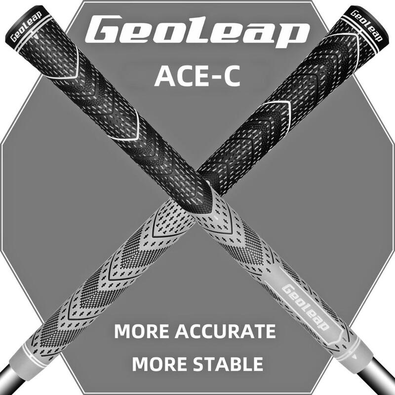 Geoleap 2019 new Golf Grips Multi Compound Cord Rubber Golf Club Grips 8pcs/lot standard 8 colors free shipping