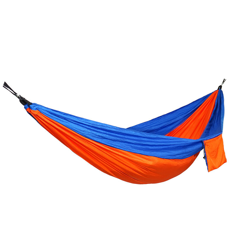 Single Double Hammock Adult Outdoor Backpacking Travel Survival Hunting Sleeping Bed Portable With Accessories