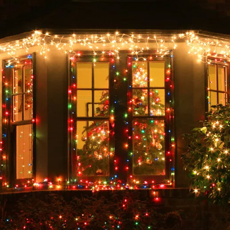 شجرة عيد الميلاد الديكور LED سلسلة ضوء الذكية بلوتوث شخصية سلسلة أضواء مخصصة App التحكم عن بعد أضواء
