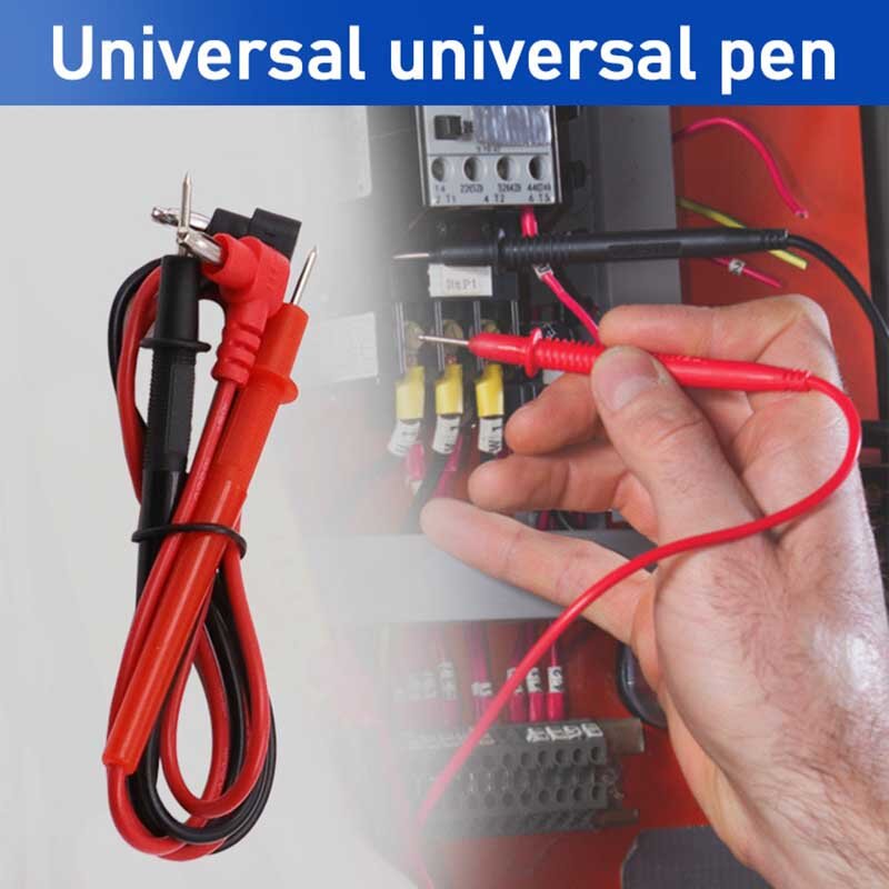70cm Length 1 Pair Universal 1000v 10A Probe Multimeter Test Leads For Digital Multi Meter Tester Lead Probe Wire Pen Cable Tool