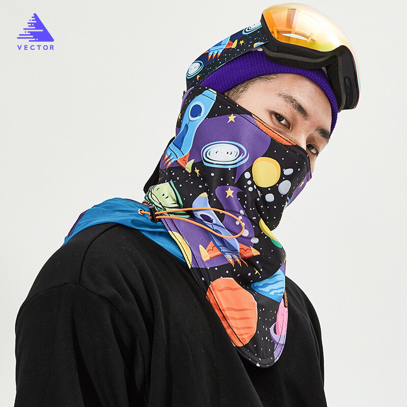 Pescoço quente meia máscara facial inverno esporte máscara à prova de vento bicicleta ciclismo máscara esqui babadores snowboard máscaras ao ar livre poeira