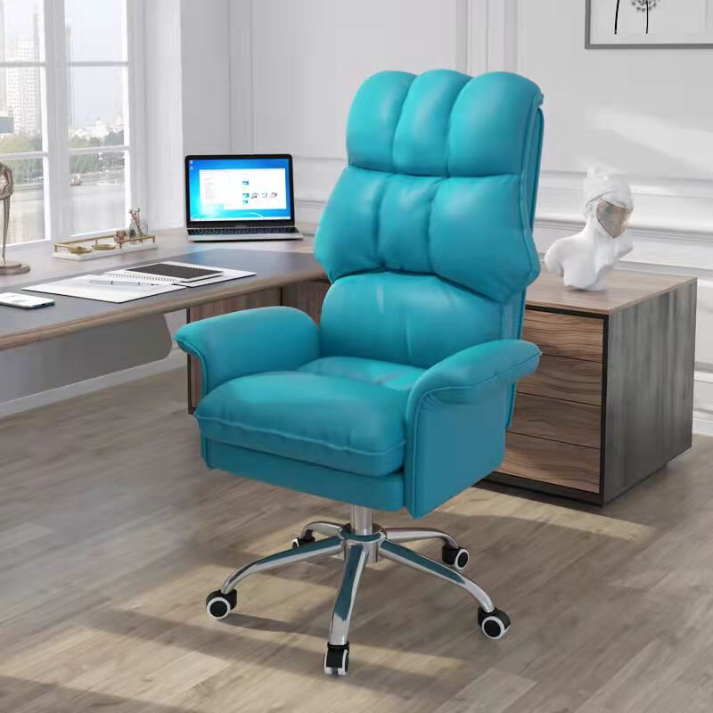 Estilo escandinavo designer de cor sólida ajustável rotativo gaming computador escritório cadeira quarto estudo escritório lazer cadeira