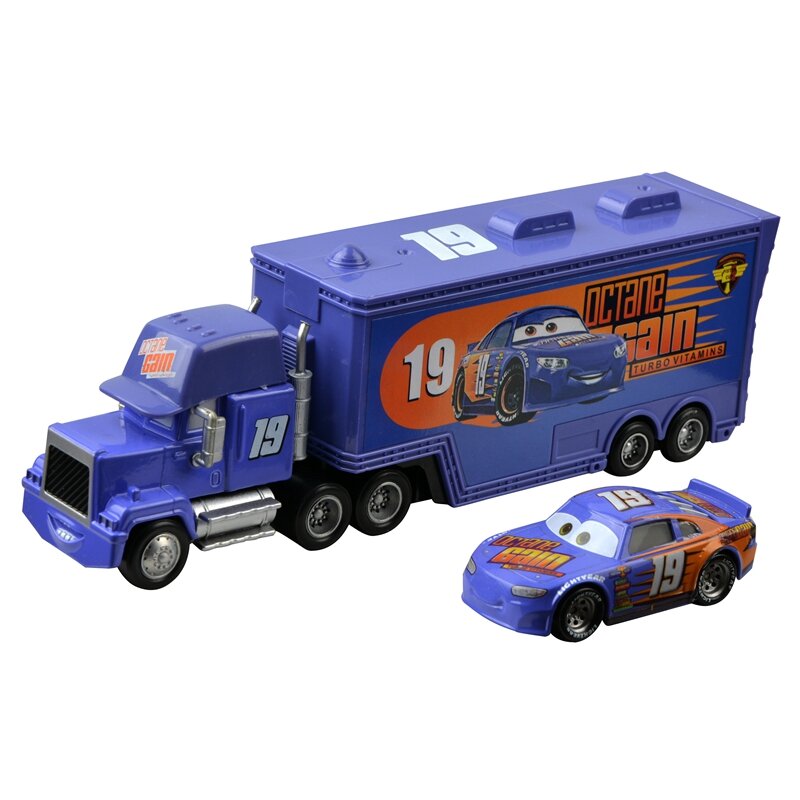 New Disney Pixar Cars 3 Lightning McQueen Jackson Storm Mack Uncle Truck 1:55 Diecast Model Toys For Children Christmas Gift