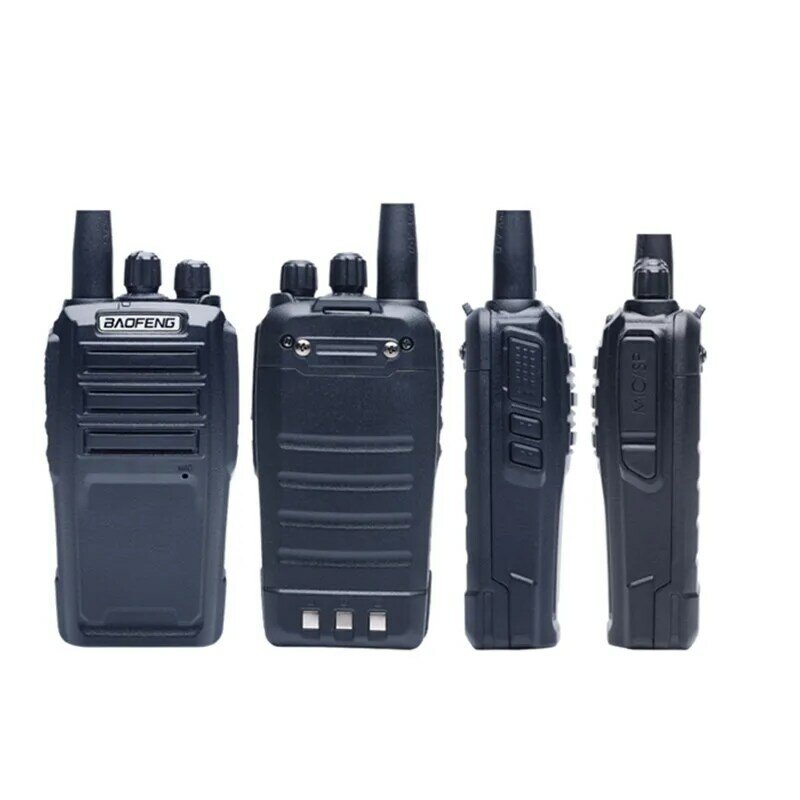 Baofeng-walkie-talkie UV-6D, Radio bidireccional de largo alcance, 5W, 400-480MHz, UHF, Radio de mano de banda única, transceptor, interfono UV6D