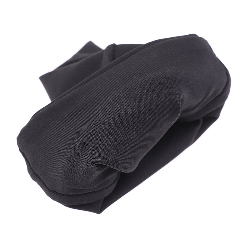 Borsa da viaggio per cintura da polso sportiva con cerniera portachiavi portatile con tasca da polso nera