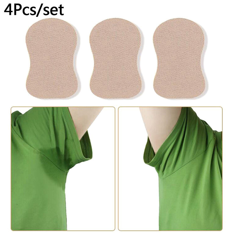 4Pcs Zweet Pad Onderarm Adhesive Zweet Pad Oksel Anti-transpirant Deodorant Zweet-Absorberende Stickers