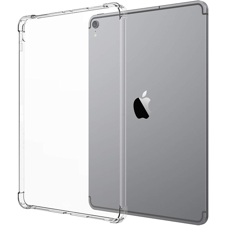 Für Neue iPad 7 8 10,2 9,7 2018 2020 5 6 Air 10,9 2 3 4 Fall TPU Silicon Transparent abdeckung Für iPad Pro 10,5 ''11'' Mini 2 3 4 5