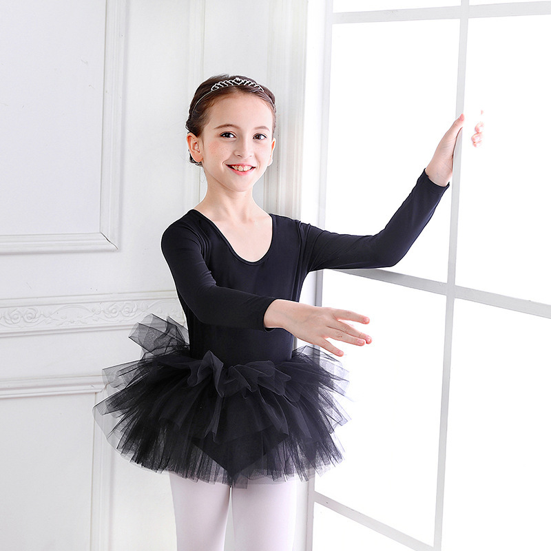 Fashion Girl Ballet TuTu Dress Professional Kids Dancing Party Dress Performance Costume Princess Wedding Girl Dress 2022