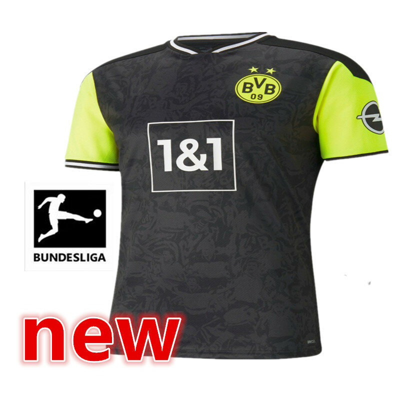 BELLINGHAM WITSEL-Camiseta de DortmundES, camisa de SANCHO REUS HAZARD HAALAND HUMMELS 2022, 4ta calidad, nuevo, 21, 22
