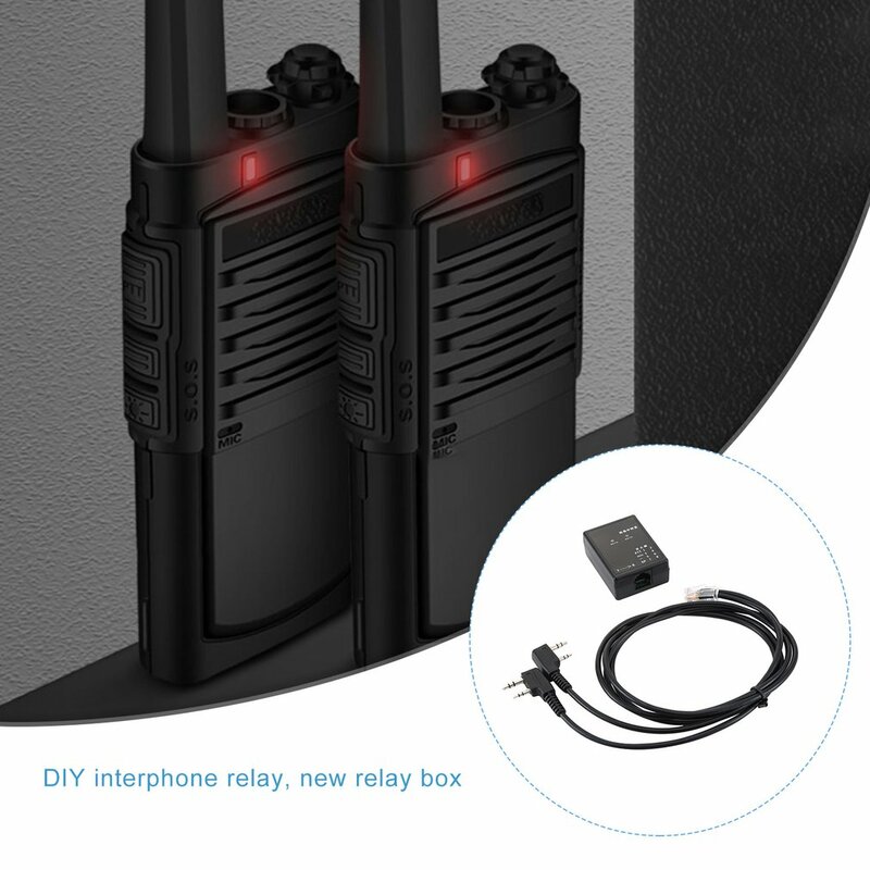 Repeater Box for Two Way Radio for BAOFENG for TYT for WOUXUN for KIRISUN for HYT Relay Box DIY Repeater for Walkie Talkie