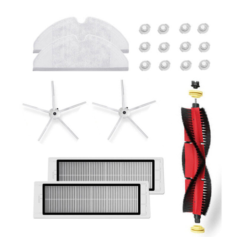 Kit de cepillos laterales para aspiradora Xiaomi Roborock S6, S5 MAX, S60, accesorios de cocina para el hogar