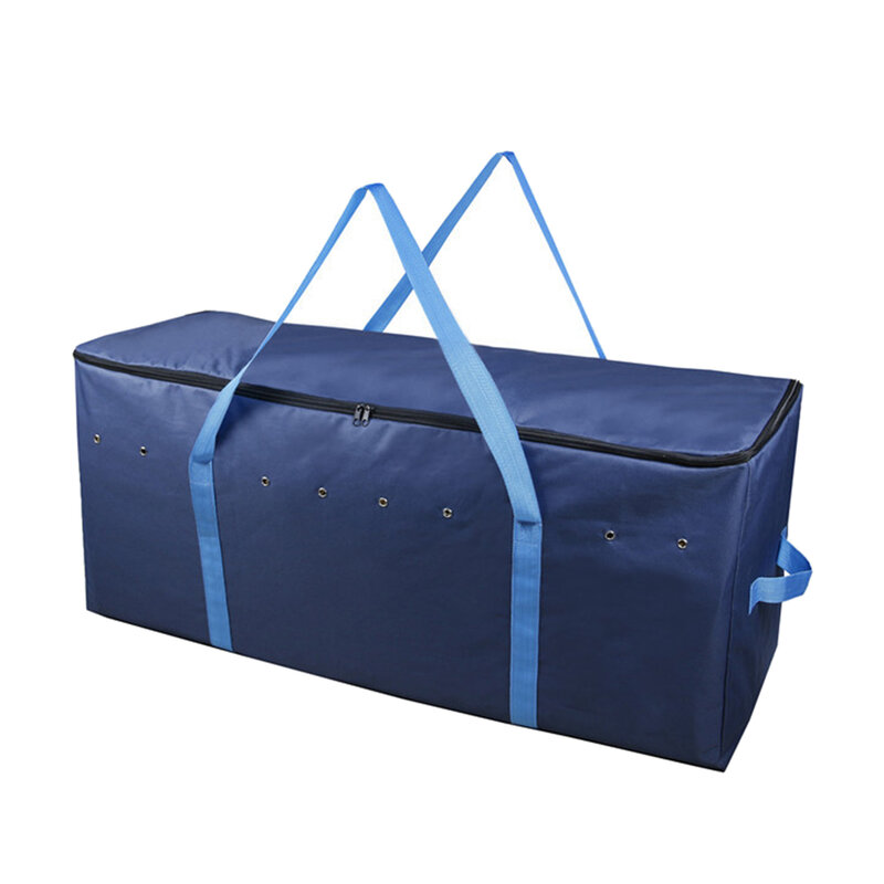 Portable Heavy Duty Hay Bale Bag Zippered Tote Oxford Cloth Waterproof