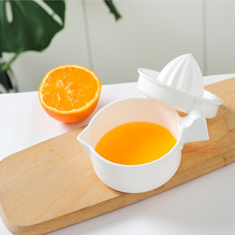 اكسسوارات المطبخ دليل البلاستيك الفاكهة أداة البرتقال الليمون عصارة آلة عصارة الحمضيات المحمولة