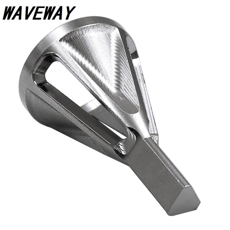 WAVEWAY-أداة شطب خارجية من الفولاذ المقاوم للصدأ ، لإزالة لدغ المثقاب