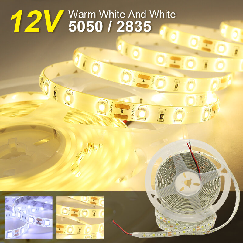Tira de luces Led impermeable IP65 5M10M20M25M 5050SMD2835, cinta Flexible para lámpara, direccionable, bricolaje