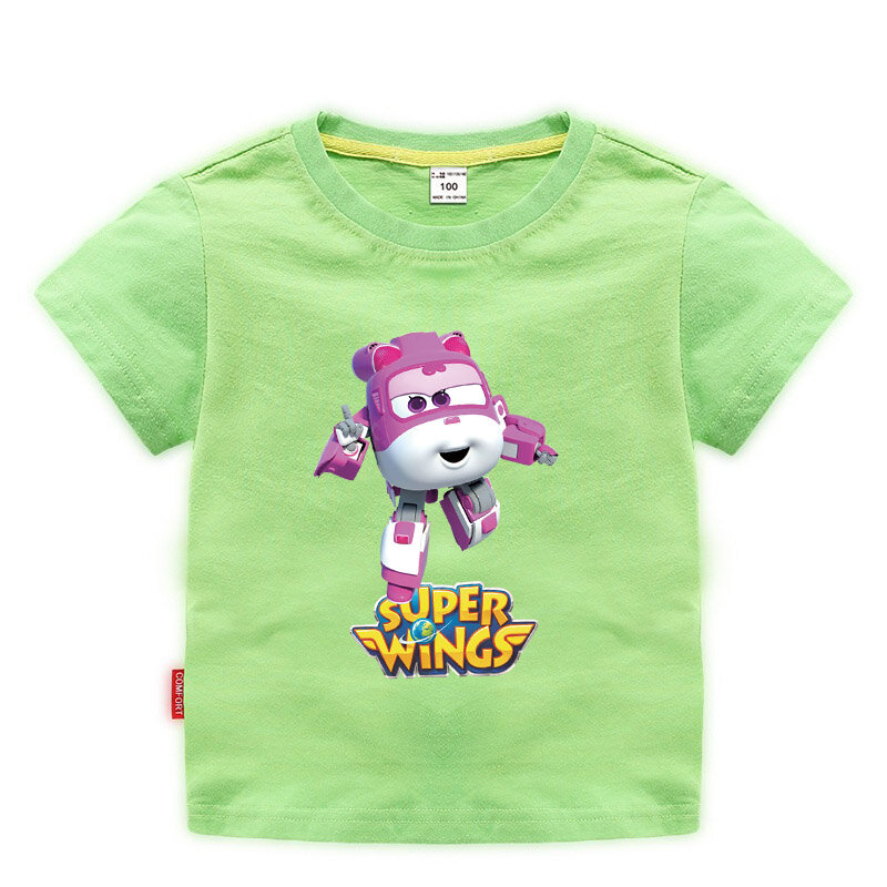 Camisa de algodão para bebês meninas, camiseta com estampa de desenho animado, design da moda, verão, 2021