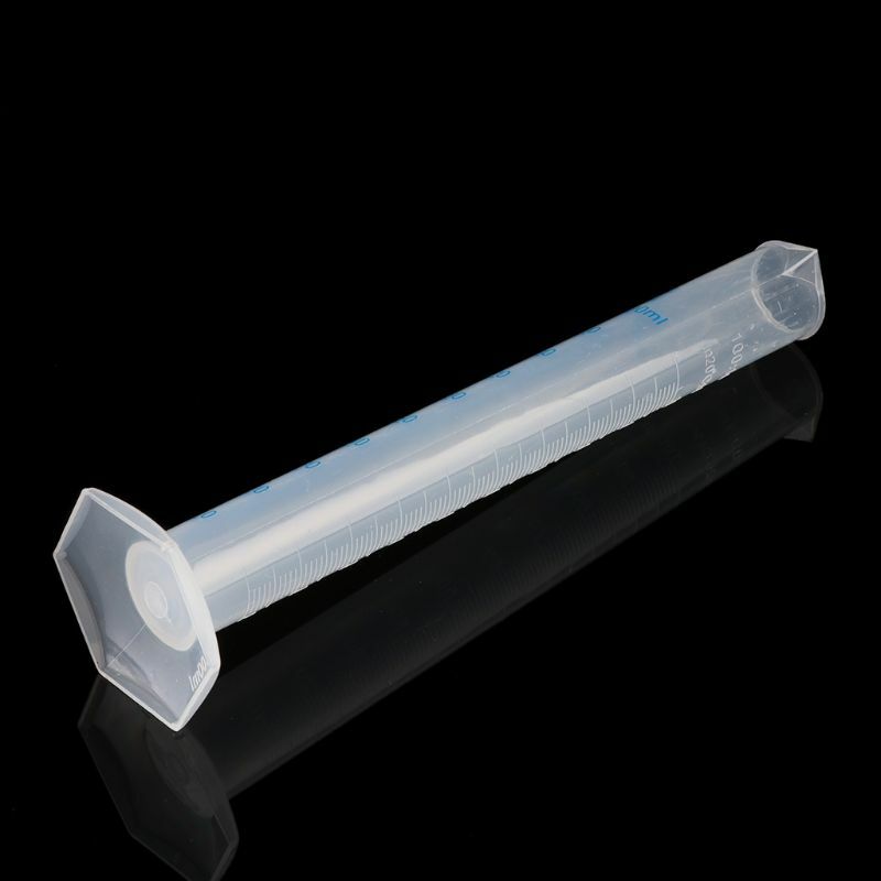 Measuring Cylinder Laboratory Test Graduated Liquid Trial Tube Jar Tool New  