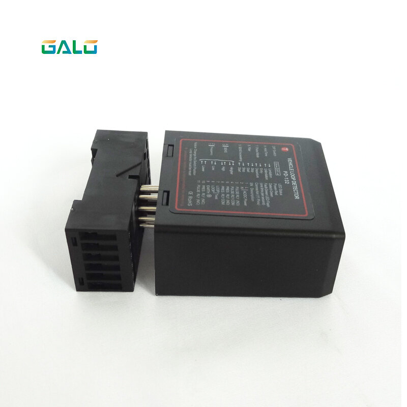 220В Черный однополосный индукционный детектор петли sense PD132 для интеллектуальной системы парковки автомобилей