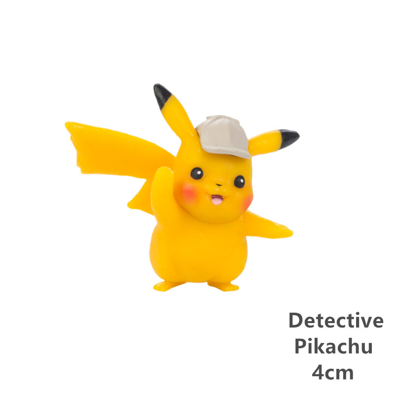figuras de acción de Pokémon  juguetes de 3_7cm  Pikachu  Eevee  Popplio  Incin 