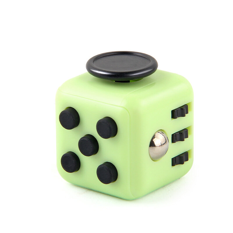 Antistress Cube Relief Dice Anxiety Kids Attention Focus Toys Funny Decompression Cube Plastic Gaming Toys for Adult Child Gift