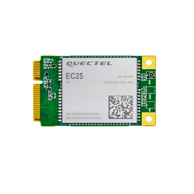 Quectel EC25-EC MINIPCIE LTE Cat-4 module 150Mbps B1/B3/B7/B8/B20/B28A is suitable for Europe/Middle East/Africa/Korea/Thailand