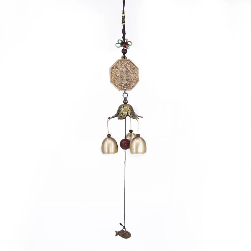 Wind Chime Windbell Äolischen Glocken Kupfer Wind-glocke Garten Wohnkultur Ornament Können Segne Seine Familie Sicher Gesunde und glücklich