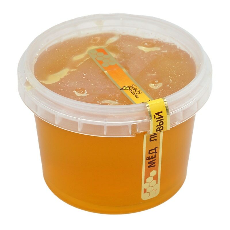 Honig Bashkir natürliche kalk Bashkir honig 400 gramm kunststoff jar linden Süßigkeiten Essen Altai
