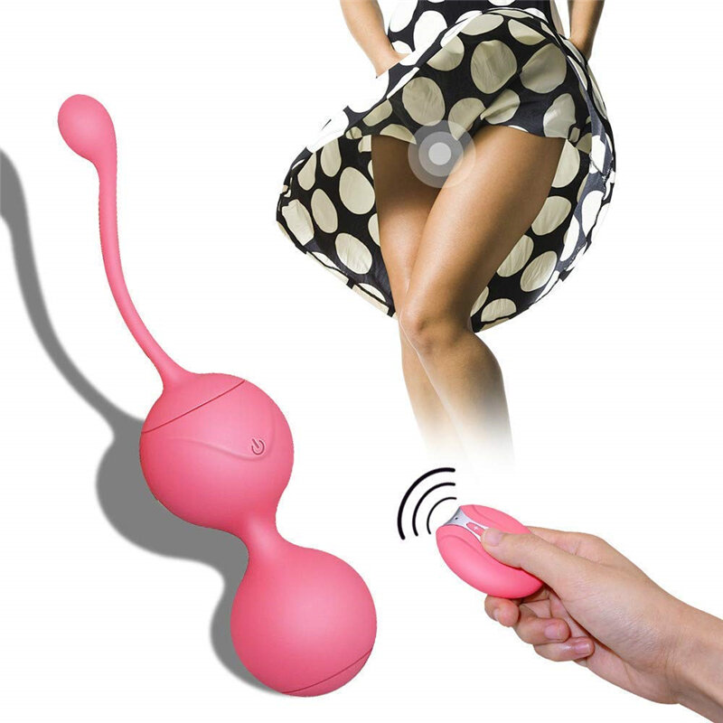Wireless Remote Vibrator Sex Spielzeug für Frau Kegel Kugeln Geisha Vaginal Vaginal Kugeln Chinesische Kugeln Kegel Simulator Ben Wa Balls