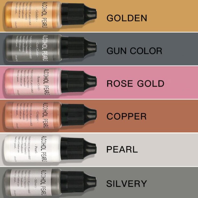 30 kolorów żywicy epoksydowej dyfuzji pigmentu alkoholu atramentu płynnego barwnika barwnika DIY rzemiosło akcesoria do wyrobu biżuterii Drop shipping