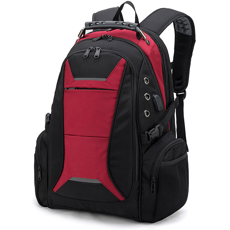 Novo à prova dwaterproof água masculino mochilas saco de escola para adolescentes de alta qualidade mochila anti-roubo 17 polegada portátil sacos de escola de viagem ocasional