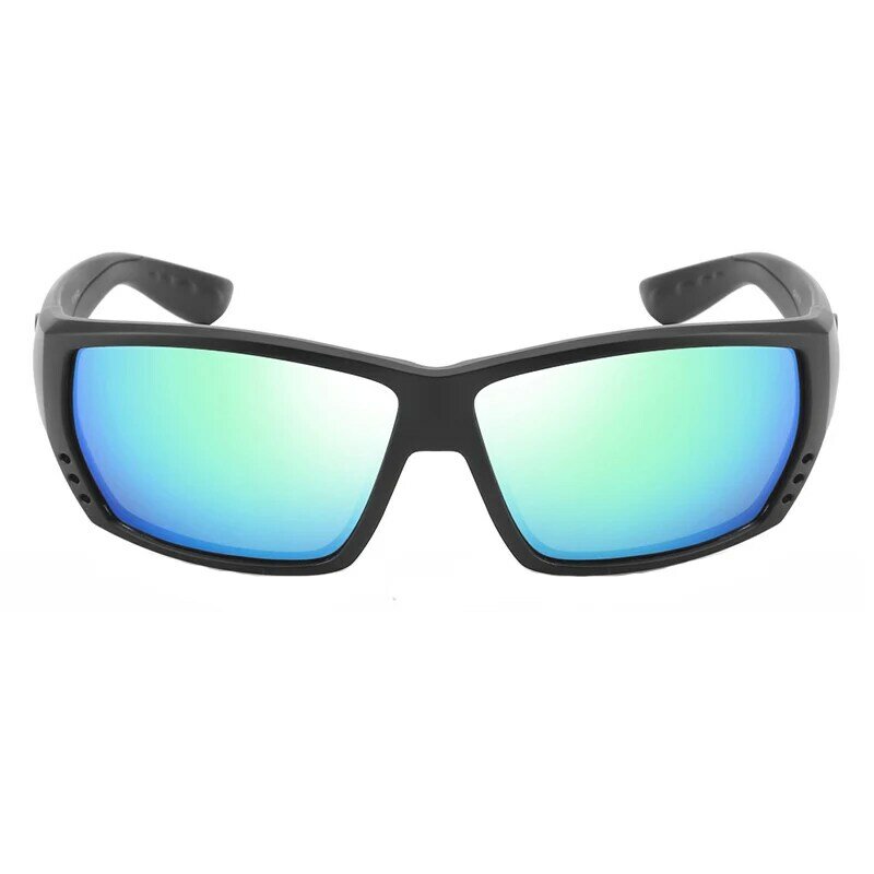 Gafas de sol polarizadas para hombre, lentes de sol deportivas clásicas, cuadradas, UV400