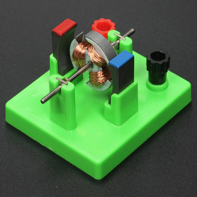 Miniatura elétrica dc para estudantes, brinquedo educacional para estudantes de física e ciências