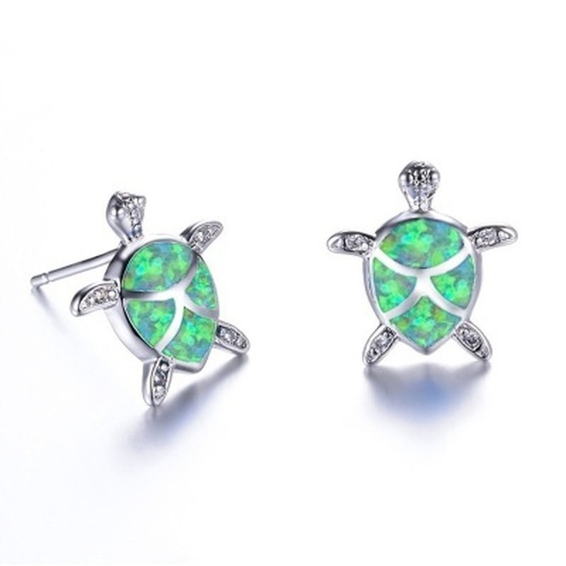 Fashion Jewelry Tortoise Studs Earrings for Women Birthday Gift