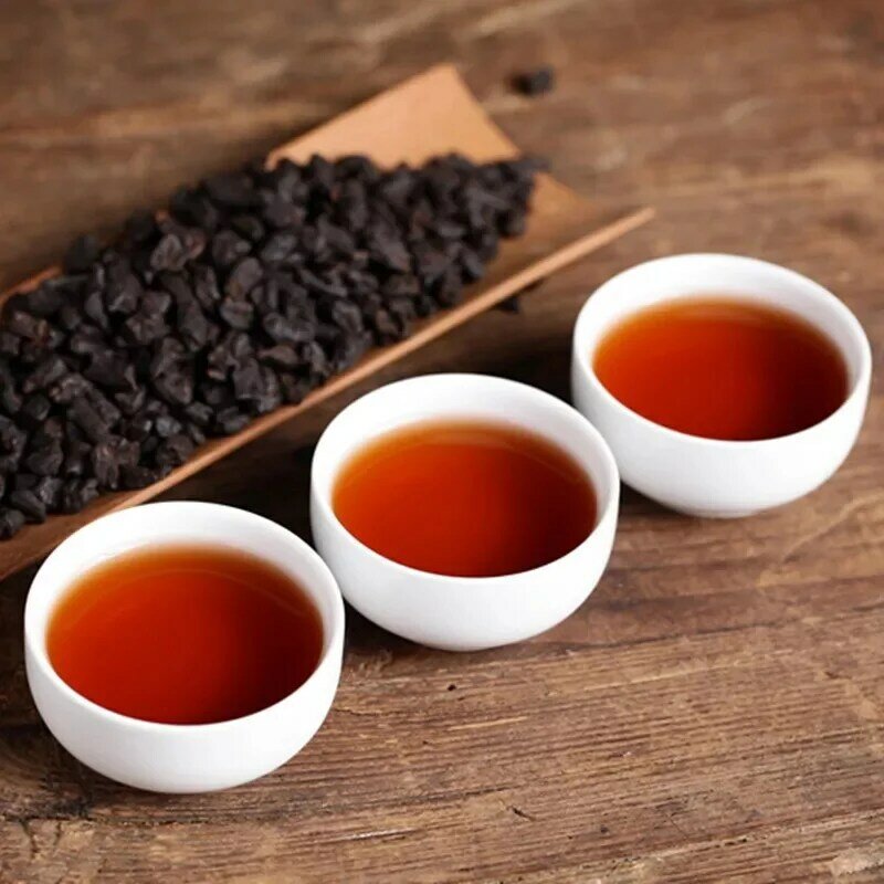 Yunnan Pu'er Tea Fossil Menghai Nuoxiang Small Pieces of Silver No. 2 Nuoxiang Ripe Tea Antique Tree Old Tea Head