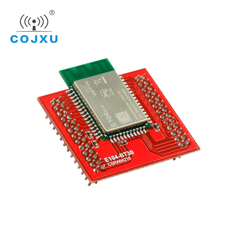 Kit de adaptador de módulo Bluetooth, placa de prueba 9dBm SMD, 50m, E104-BT30-TB1