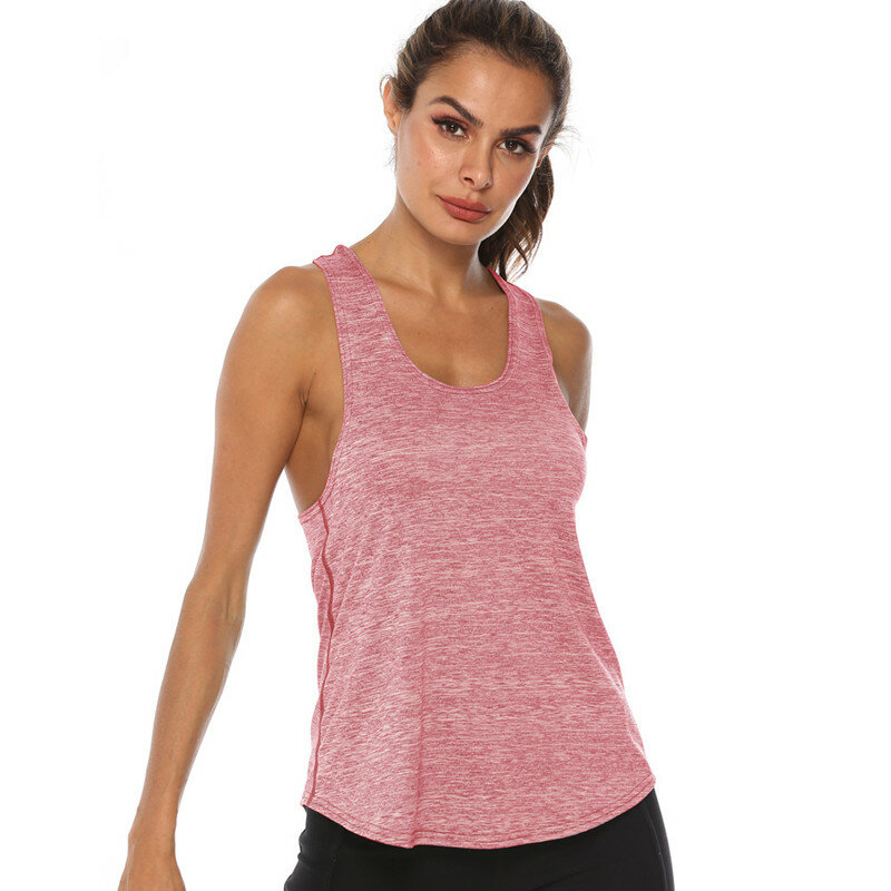 ropa deportiva mujer 2022 Vest Loose Tank Running Workouts Clothes yoga Stretch Sexy Blouse Gym Sports Shorts Athletic Sportwear