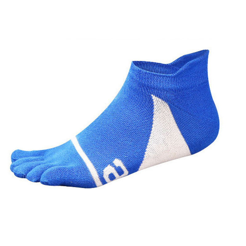 5pairs/lot Cotton Five Finger No Show Socks Mens Sports Breathable Comfortable Shaping Anti Friction Ankle Socks With Toes