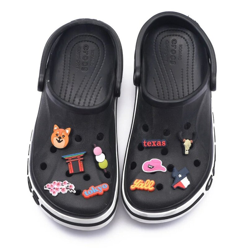 1Pcs Shoes Charms Accessories PVC Shoe Decoration For Croc JIBZ Kids Party X-mas Gifts