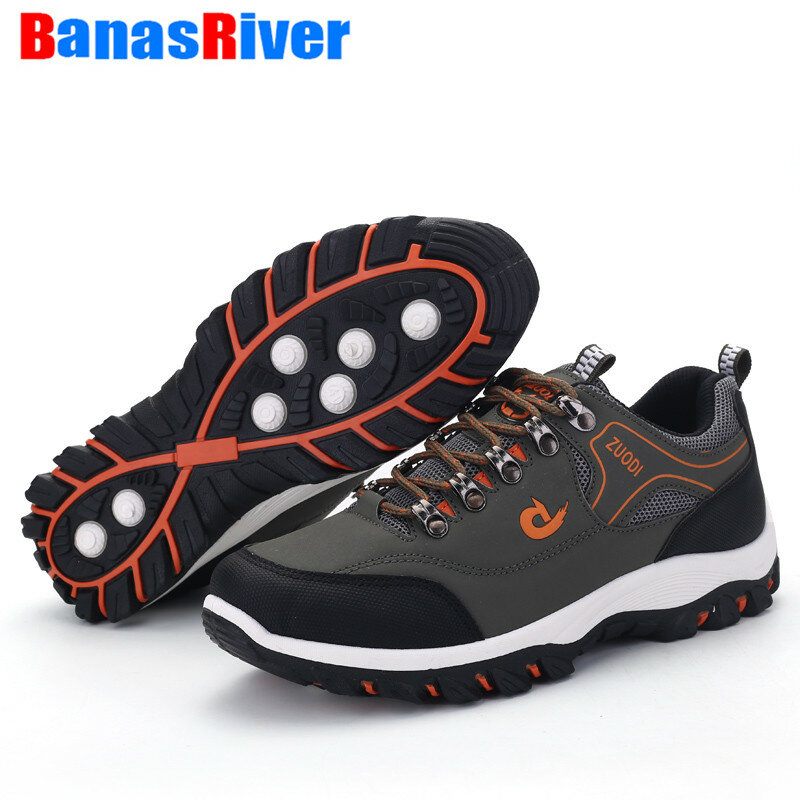 Eav sola sapatos masculinos para esportes ao ar livre, calçados para caminhada, trilha, montanha, antiderrapante