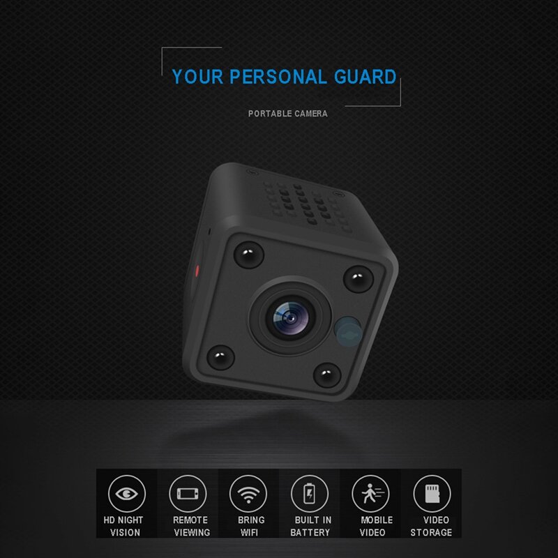 Webcam portátil pluggable mini webcam led usb 2.0 hd 1080 p embutido hd microfone webcam visão noturna dvr gravador câmera wi-fi
