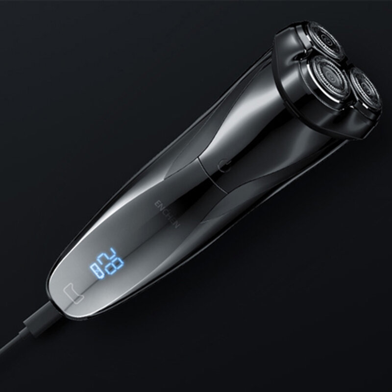 Enchen 3D Männer Elektrische Rasierer BlackStone3 IPX7 Wasserdicht Wet & Dry Dual Verwenden LCD 3D Smart Control Rasieren Bart maschine