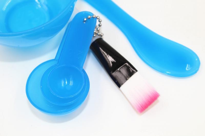2/6Pcs Diy Gezichtsmasker Mengkom Make-Up Tool Set Schoonheid Huidverzorging Met Borstel Gemengde Roer Spatel stok Maatlepel Kit
