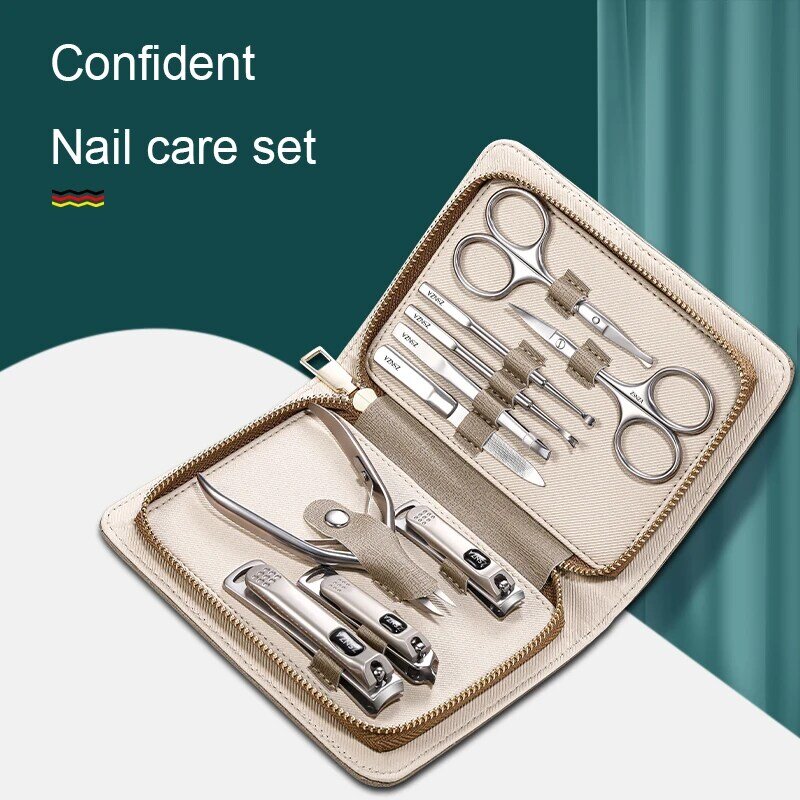 Nail Clipper Set Nail Pliers Kit Professional Nail Nippers Set Stainless Steel Nail Tool Set For Removal Of Ingrown Nail Trimmer