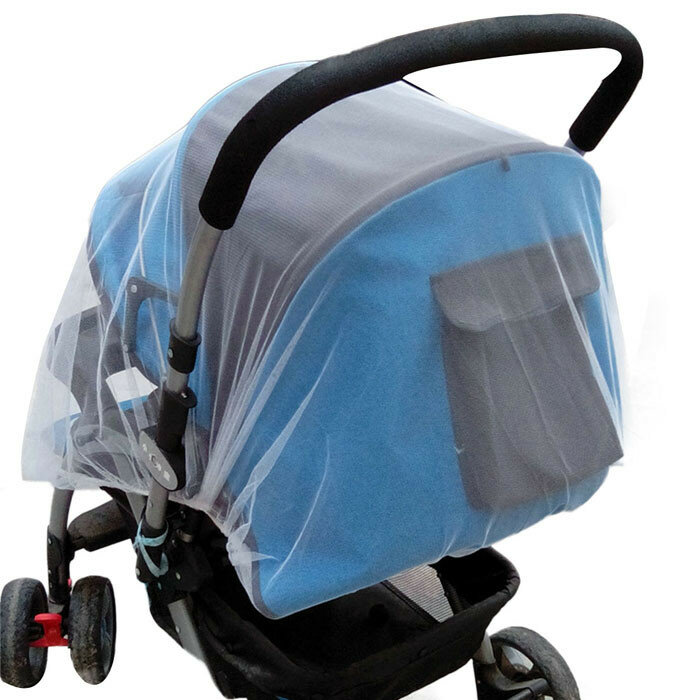 Verão seguro carrinho de bebê inseto cobertura completa mosquito net para carrinho de bebê cama rede bebek arabasi carro