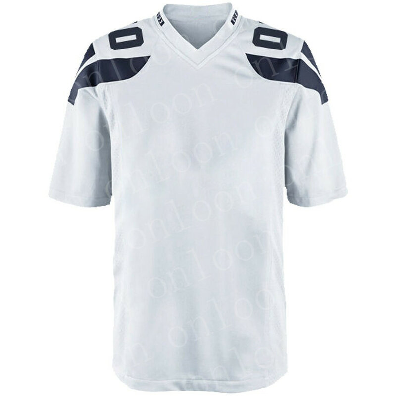 Dostosowane ściegu Jersey męskie futbol amerykański Seattle fani koszulki METCALF WAGNER LOCKETT kanclerz FAN BOSWORTH LYNCH Jersey