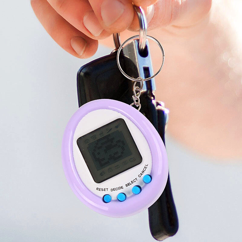 Tamagotchi – porte-clés électronique pour animaux domestiques, cadeau de noël, éducatif, amusant, cyberjouet virtuel 90S nostalgique, 1 pièce