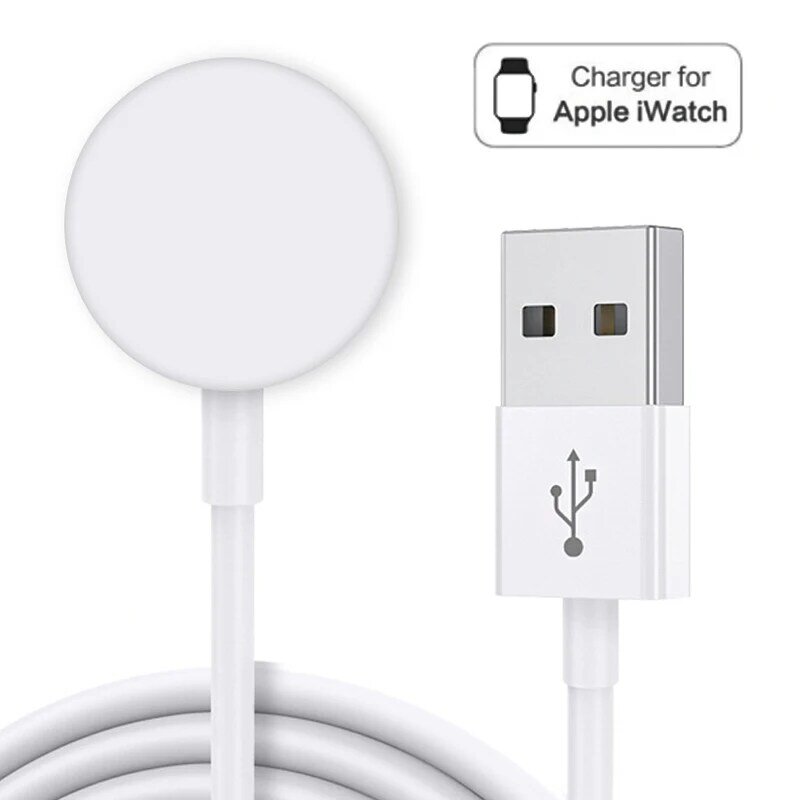 Station de charge magnétique sans fil Portable, pour IWatch 6 SE 5 4, câble de chargement USB pour Apple Watch série 5 4 3 2 1