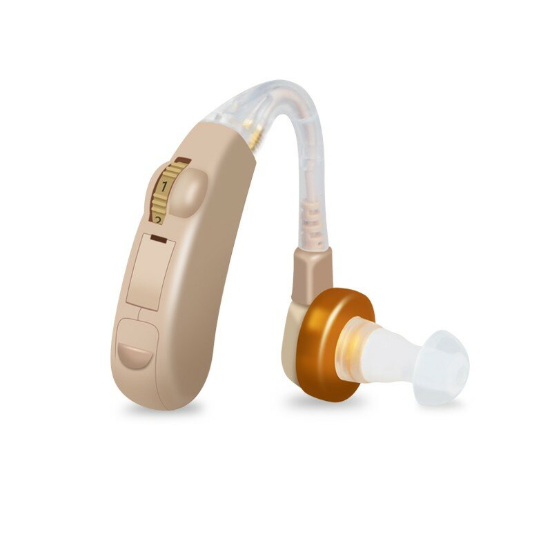 Mini apparecchio acustico portatile audiphone per gli anziani sordi E-100 non udenti in standby