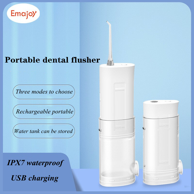 Detergente per denti lampada a LED corpo leggero famiglia elettrico intelligente denti Flusher Scaler dentale portatile calcolo macchia acqua filo interdentale
